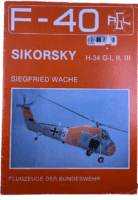 German Air Force F-40 Sikorsky Helicopter H-34 G-1 2 3 Softcover Reference Book