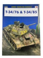 WW2 Russian Soviet T-34/76 T-34/85 Osprey Modelling Soft Cover Reference Book