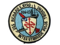 US USN Navy Richard E Byrd DDG-23 Ships Crest Patch