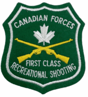 Canadian Forces First Class Recreational Shooting Patch