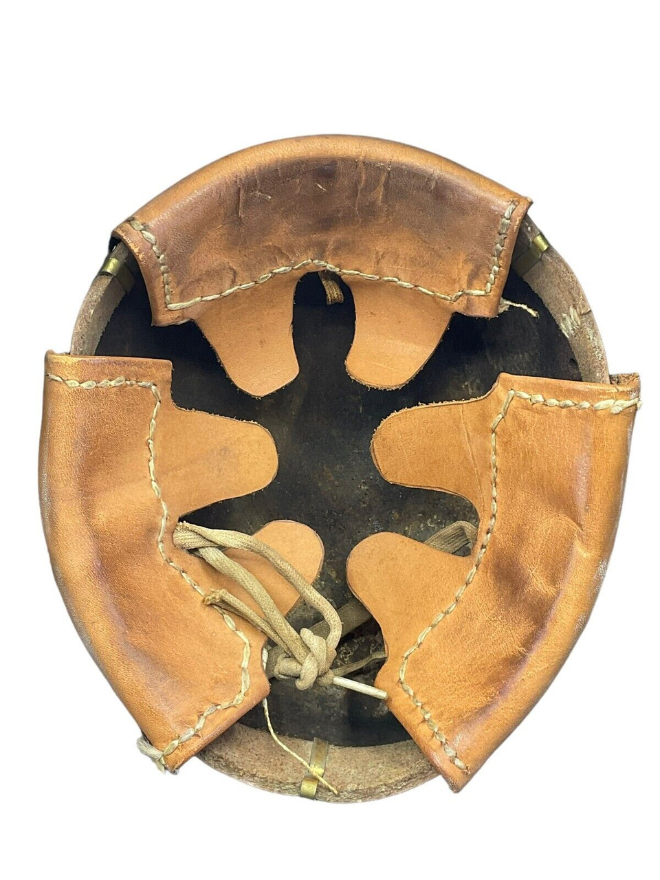 WW1 Imperial German M16 M17 Steel Helmet BF62 with Replaced Liner WW1 Imperial German M16 M17 Steel Helmet BF62 with Replaced Liner