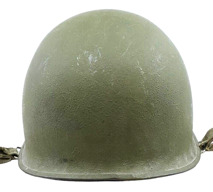 WW2 US M1C Airborne Helmet With Rigger Converted Liner & Chinstraps WW2 US M1C Airborne Helmet With Rigger Converted Liner & Chinstraps