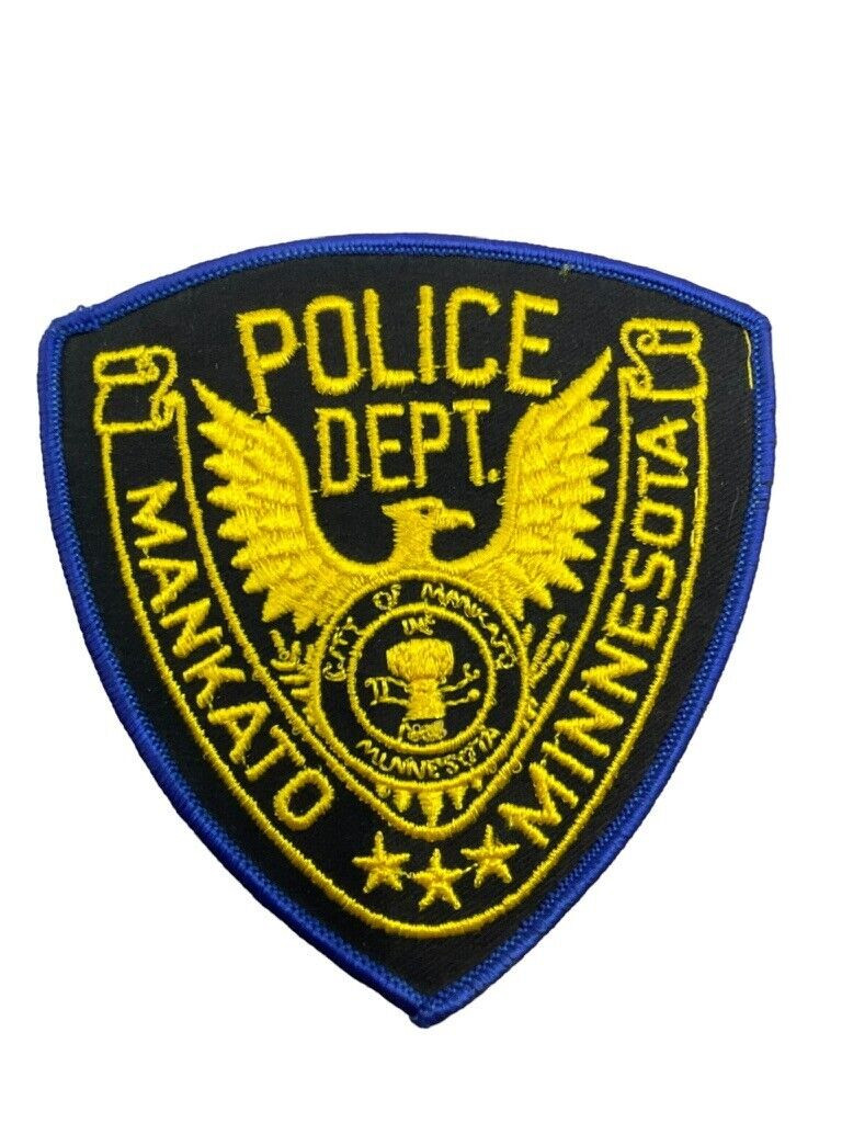US Mankato Minnesota Police Patch US Mankato Minnesota Police Patch