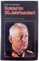 WW2 German Erich von Manstein Soldier in 20th Century GERMAN TEXT Reference Book WW2 German Erich von Manstein Soldier in 20th Century GERMAN TEXT Reference Book