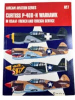 WW2 US USAAF Curtiss P40DN Warhawk Aircam Aviation No 7 SC Reference Book