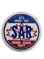 Canadian Forces RCAF CFS Goose Bay SAR Ground Search Party Patch Crest Vintage