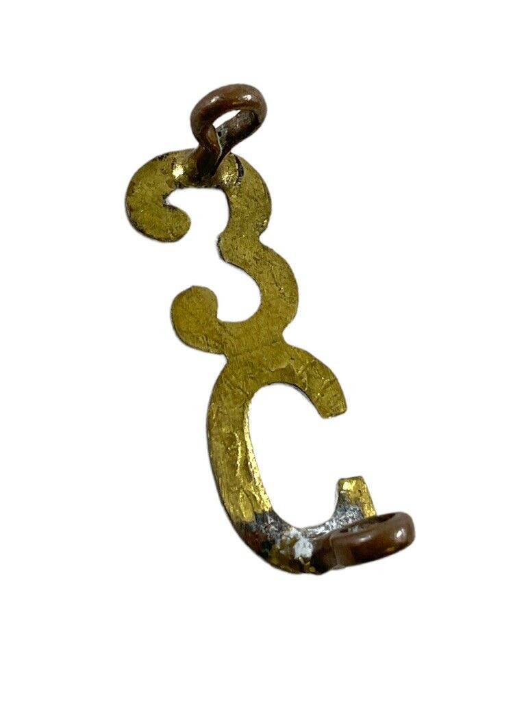 WW1 Canadian CEF 3rd Battalion C3 Collar Insignia Single 2 WW1 Canadian CEF 3rd Battalion C3 Collar Insignia Single 2