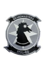 US Navy USN HSL-46 Grandmasters Helicopter Squadron Patch Crest