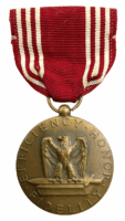 WW2 US Good Conduct Medal & Ribbon Named James Pillittieri WW2 US Good Conduct Medal & Ribbon Named James Pillittieri