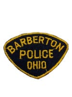 US Barberton Ohio Police Patch US Barberton Ohio Police Patch