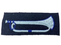 WW2 British RAF Bugler Sleeve Trade Insignia Patch