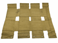 WW2 Canadian British Web Canvas Vehicle Seat WW2 Canadian British Web Canvas Vehicle Seat