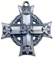 WW1 Canadian CEF Silver Memorial Cross To 418838 LCpl A C Green 42nd Battalion