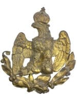 Napoleonic French Shako Plate Size 10 x 9 Inches Napoleonic French Shako Plate Size 10 x 9 Inches