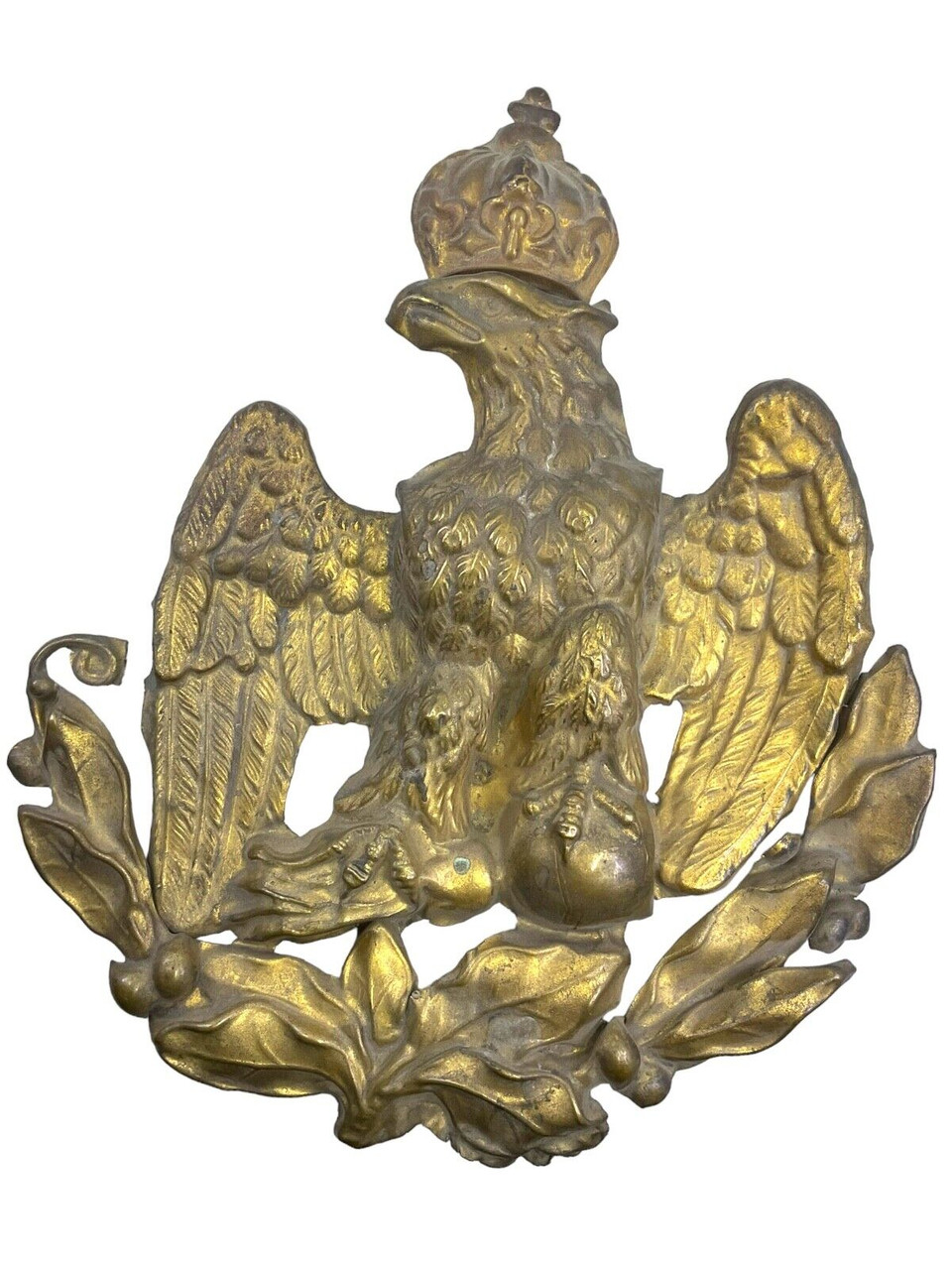 Napoleonic French Shako Plate Size 10 x 9 Inches Napoleonic French Shako Plate Size 10 x 9 Inches