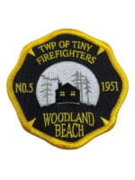 Canadian Township of Tiny Woodland Beach #5 Ontario Fire Department Patch