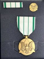 US Department of the Army Commanders Award for Public Service Full Size in Box