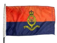 Canadian Forces RCHA  Horse Artillery Desk Flag 12 x 6 Inches