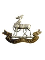 WW2 British Royal Warwickshire Regiment Cap Badge