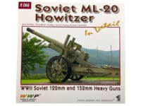 WW2 Soviet Russian ML20 Howitzer Artillery in Detail Soft Cover Reference Book