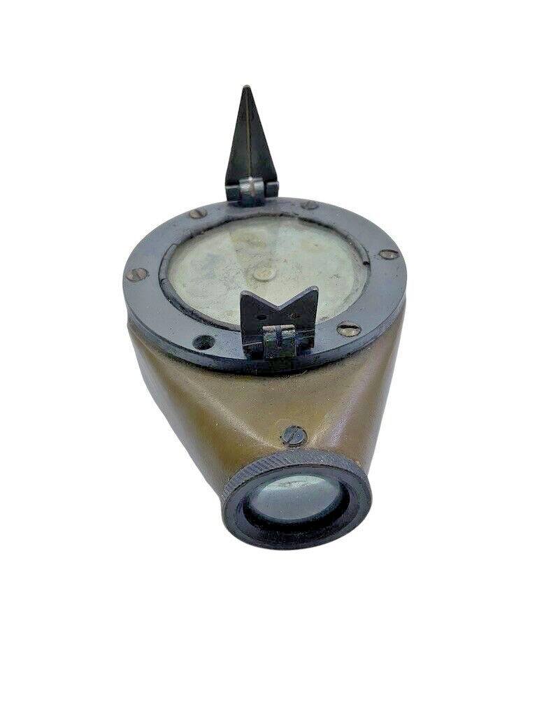 WW1 US AEF Marching Compass and Leather Case WW1 US AEF Marching Compass and Leather Case