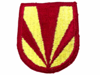 US Army Special Forces Airborne Beret Flash Red Yellow 2