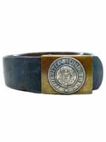 WW1 Imperial German Wurttemberg 124th Regiment Unit Marked Belt and Buckle