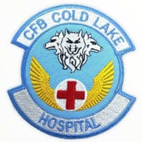 Canadian Forces CF CFB Cold Lake Hospital Crest Vintage