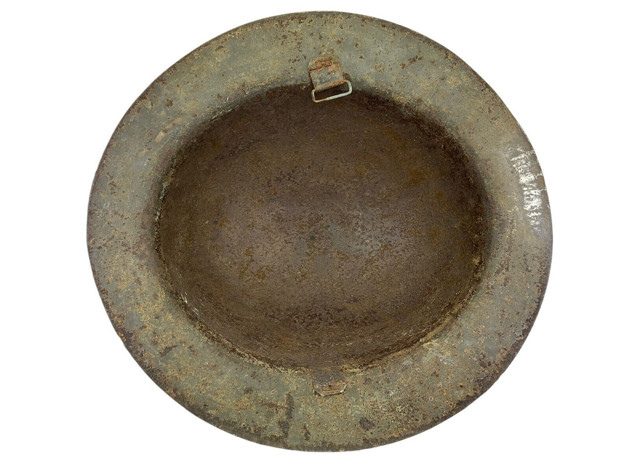 WW1 Canadian CEF Forestry Corps Painted Mk1 Brodie Raw Edge Helmet Shell WW1 Canadian CEF Forestry Corps Painted Mk1 Brodie Raw Edge Helmet Shell