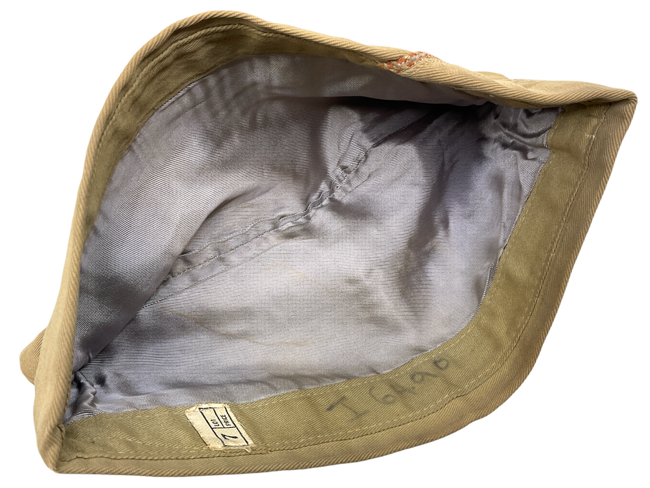 WW2 US Army Wedge Garrison Cap Size 7 With Red & White Piping WW2 US Army Wedge Garrison Cap Size 7 With Red & White Piping