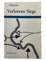 WW2 German Lost Wins v Manstein GERMAN TEXT Softcover Reference Book WW2 German Lost Wins v Manstein GERMAN TEXT Softcover Reference Book