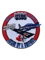 Canadian Forces RCAF Ahead by a Century 0306 NFTC Squadron Course Crest Patch Canadian Forces RCAF Ahead by a Century 0306 NFTC Squadron Course Crest Patch