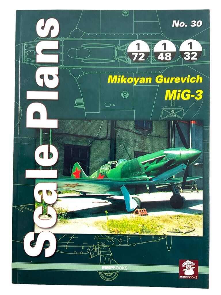 Russian Air Force MiG-3 Scale Plans 30 Modelling SC Reference Book Russian Air Force MiG-3 Scale Plans 30 Modelling SC Reference Book
