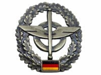 German Army Supply Troop Beret Badge