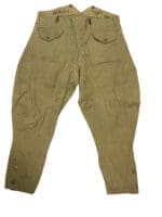 WW1 Canadian CEF 84th Battery CFA Denim Riding Breeches Pants