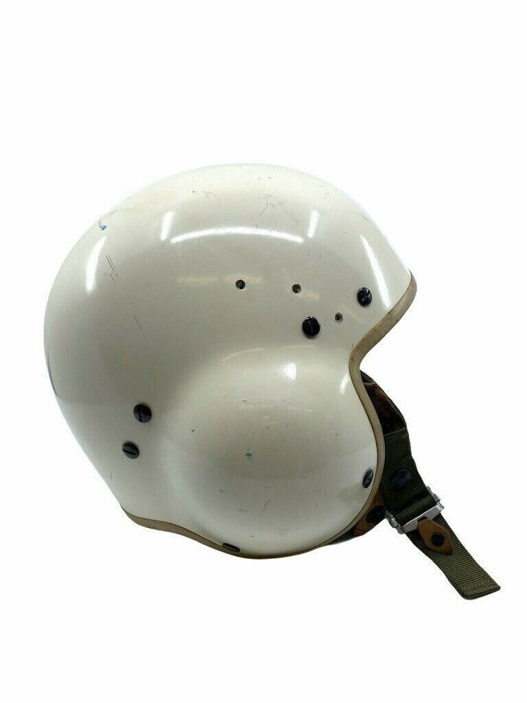 US Gentex Flyers Helmet HGU-39P White Size Regular 1980 Dated US Gentex Flyers Helmet HGU-39P White Size Regular 1980 Dated