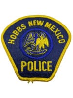 US Hobbs New Mexico Police Patch 2 US Hobbs New Mexico Police Patch 2