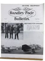 WW2 British RAF Handley Page Bulletin Vol X No 120 Oct 38 SC Reference Book