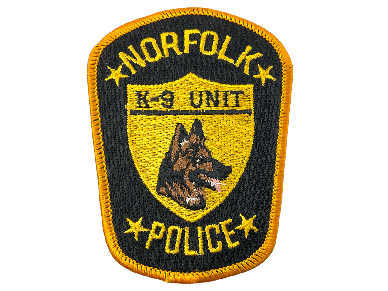 US Norfolk K-9 Unit Police Patch US Norfolk K-9 Unit Police Patch