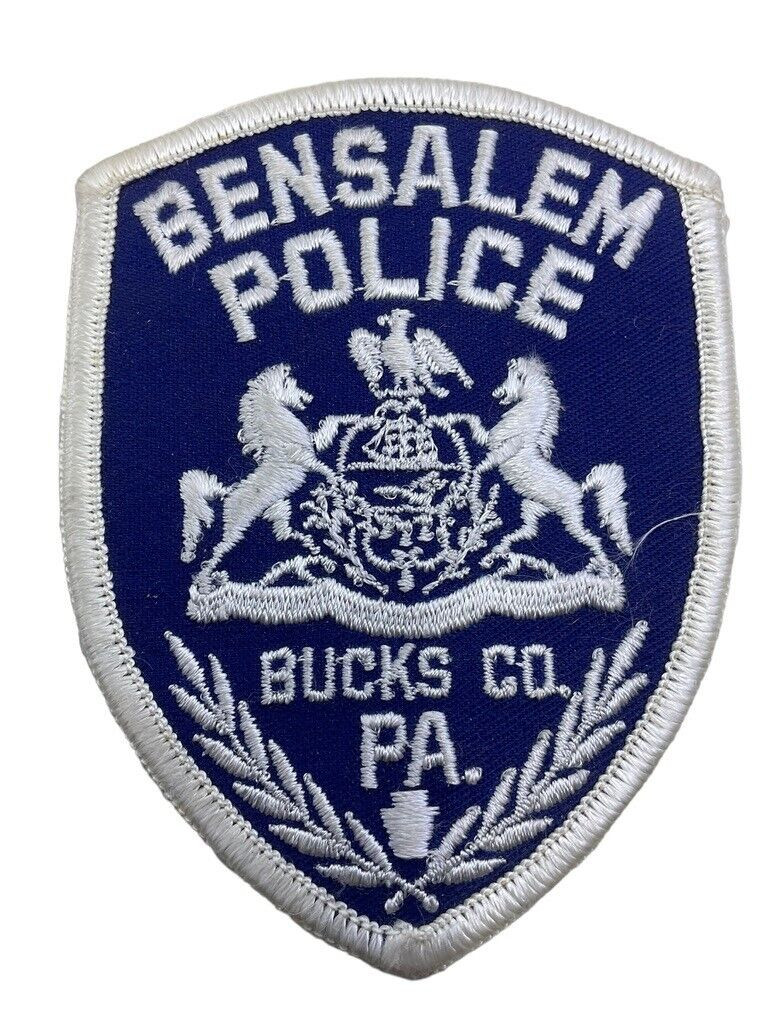US Bensalem Pennsylvania Police Patch 1 US Bensalem Pennsylvania Police Patch 1