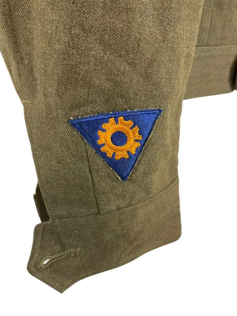 WW2 US Army Sgt Airborne Glider Troop Carrier Ike Jacket Uniform Tunic Size 38 WW2 US Army Sgt Airborne Glider Troop Carrier Ike Jacket Uniform Tunic Size 38