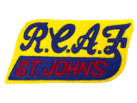 WW2 Canadian RCAF St Johns Crest Patch