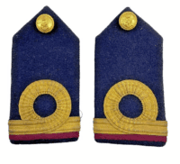 WW2 Canadian RCN Navy Sub Lieutenant Engineer Officers Shoulder Boards Pair