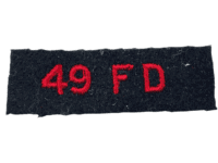 Canadian RCA Artillery 49 FD Field Regiment Shoulder Title