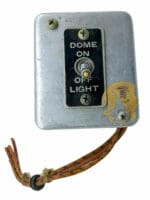 Canadian Forces Personnel Vehicle Dome Light Switch AFV Tank