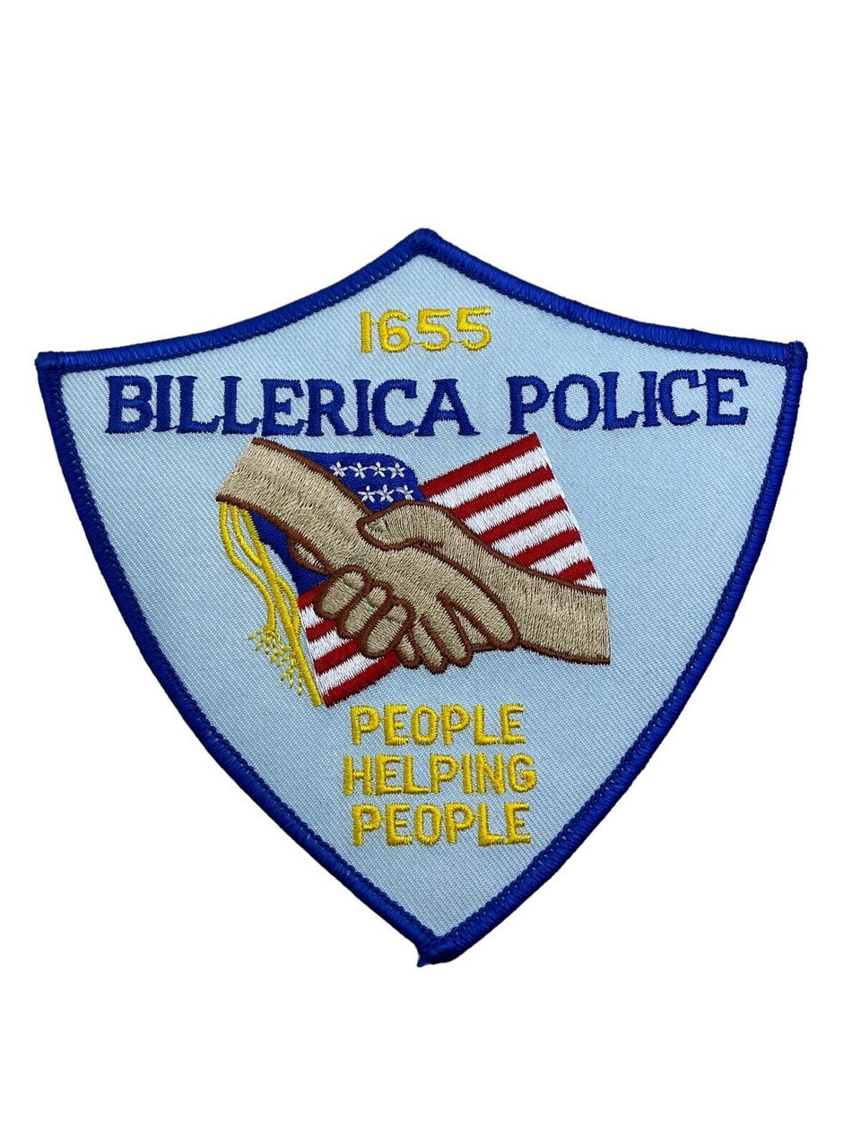 US Billerica Massachusetts Police Patch 2 US Billerica Massachusetts Police Patch 2