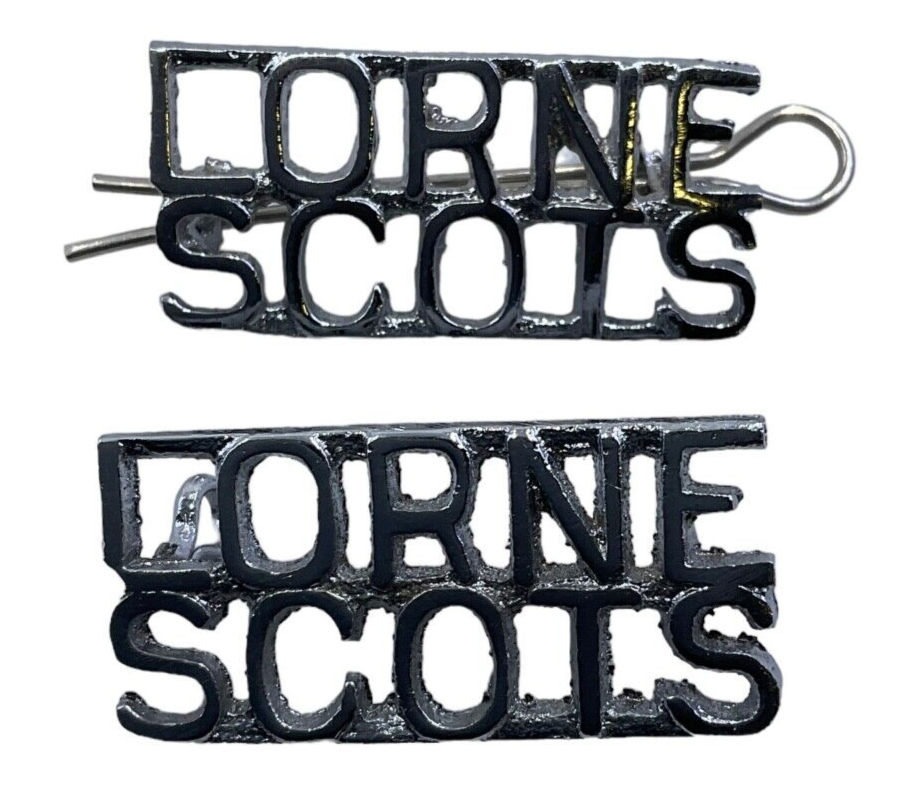 Canadian Forces Lorne Scots Scottish Regiment Collars Insignia Pair Canadian Forces Lorne Scots Scottish Regiment Collars Insignia Pair