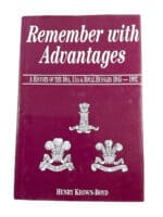 British Remember with Advantages History 10th 11th Royal Hussars Reference Book