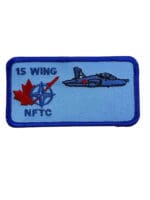Canadian Forces RCAF 15 Wing NFTC Name Tape Squadron Patch Crest Canadian Forces RCAF 15 Wing NFTC Name Tape Squadron Patch Crest
