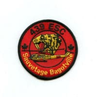RCAF CAF Canadian 439 Tiger Bagotville Squadron Colour Crest Patch